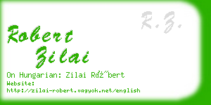 robert zilai business card